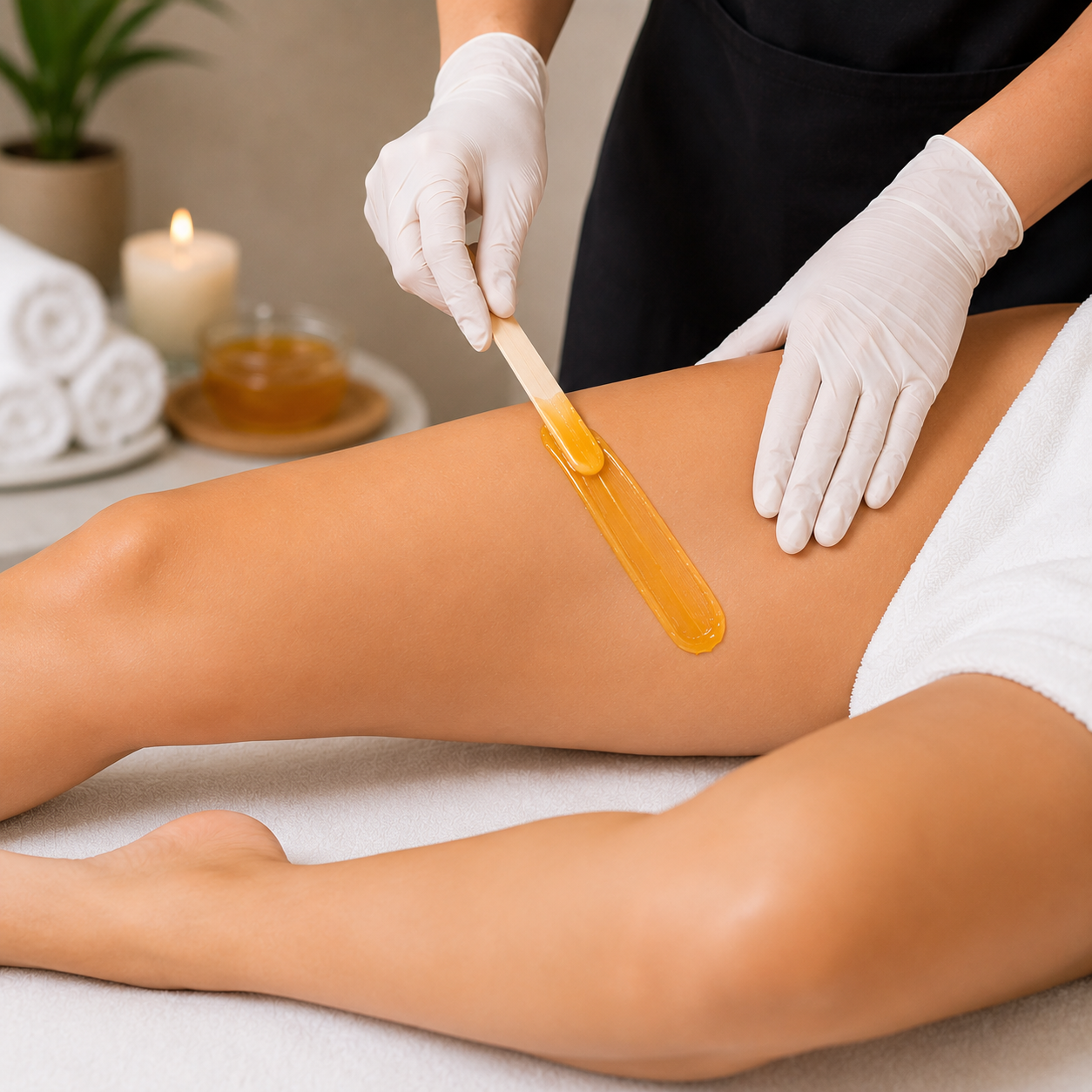 WAXING - LEGS & FEET - Inner Thighs